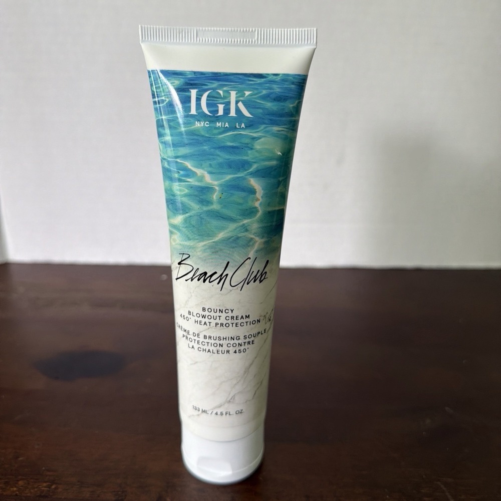 IGK Beach Club Bouncy Blowout Cream 4.5 oz